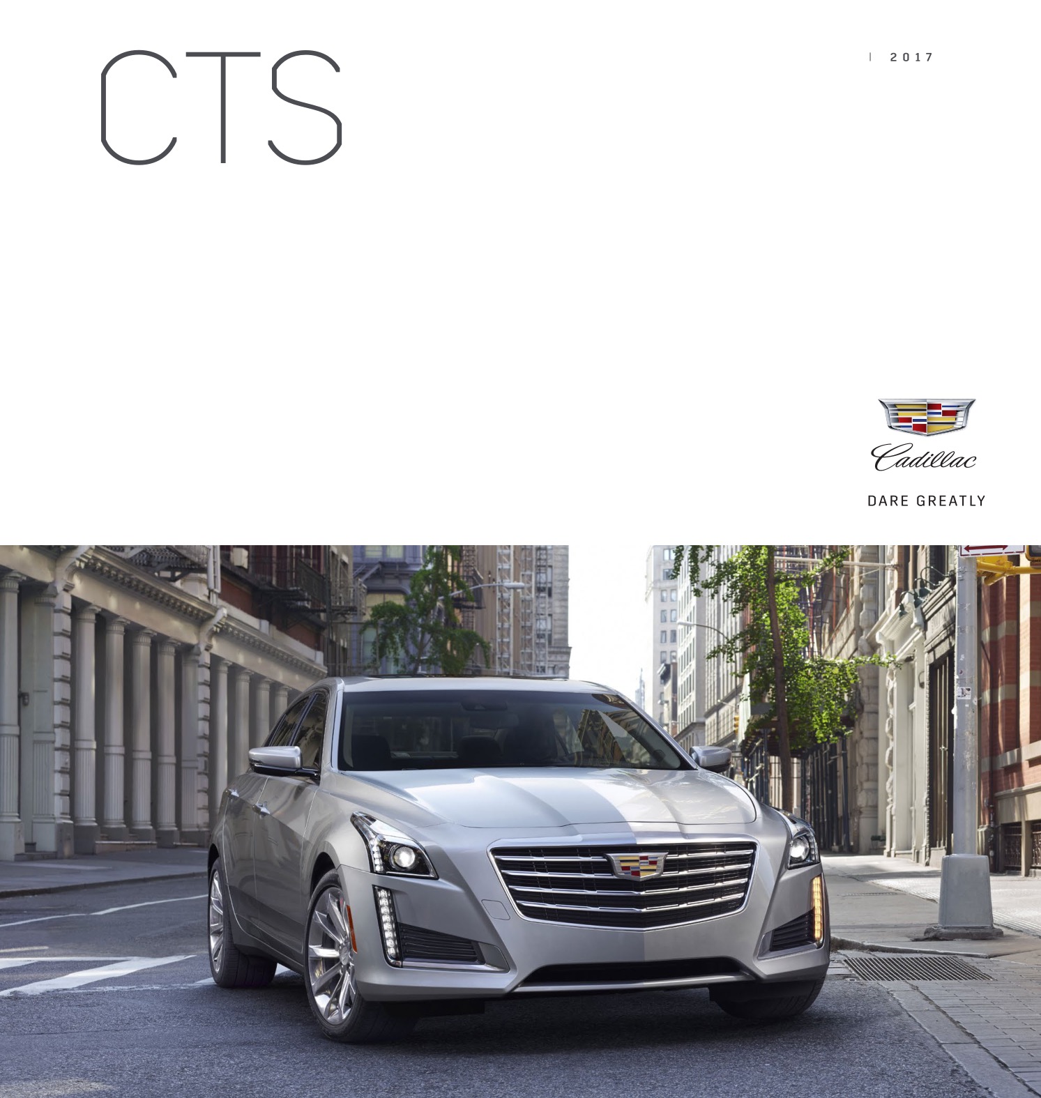 2017 Cadillac CTS Brochure